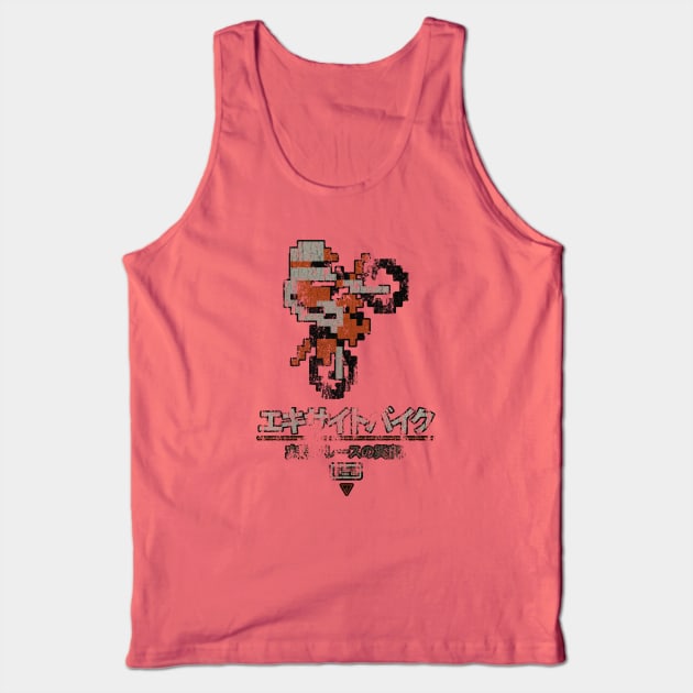 8-BIT MOTOCROSS - Vintage Tank Top by JCD666